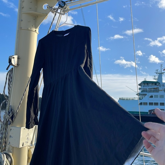 Son de Flor linen dress - black - Picture 4 of 7